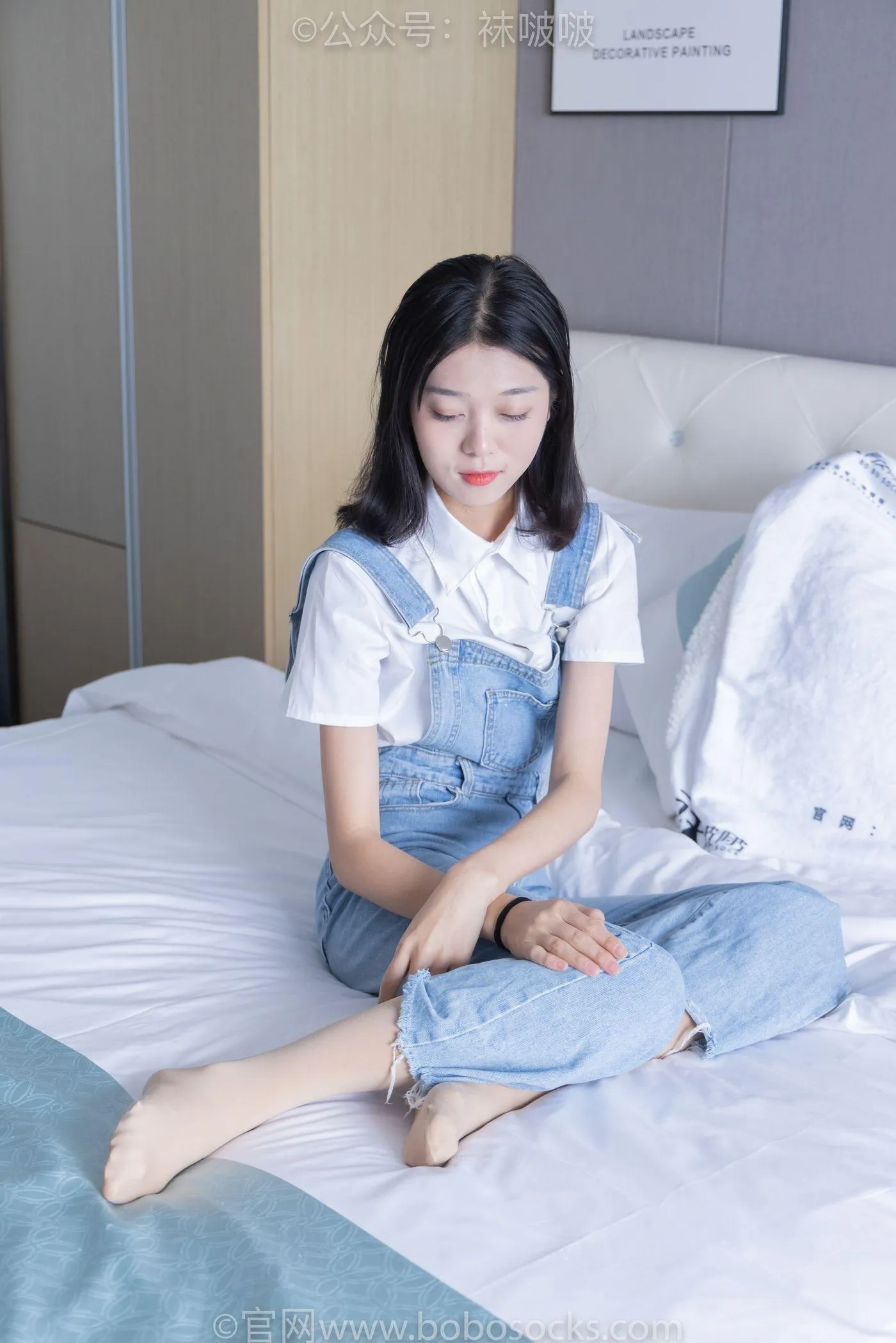 [BoBoSocks袜啵啵]NO.034 瑶瑶-空军一号板鞋、特旧厚肉丝 [131P]插图7